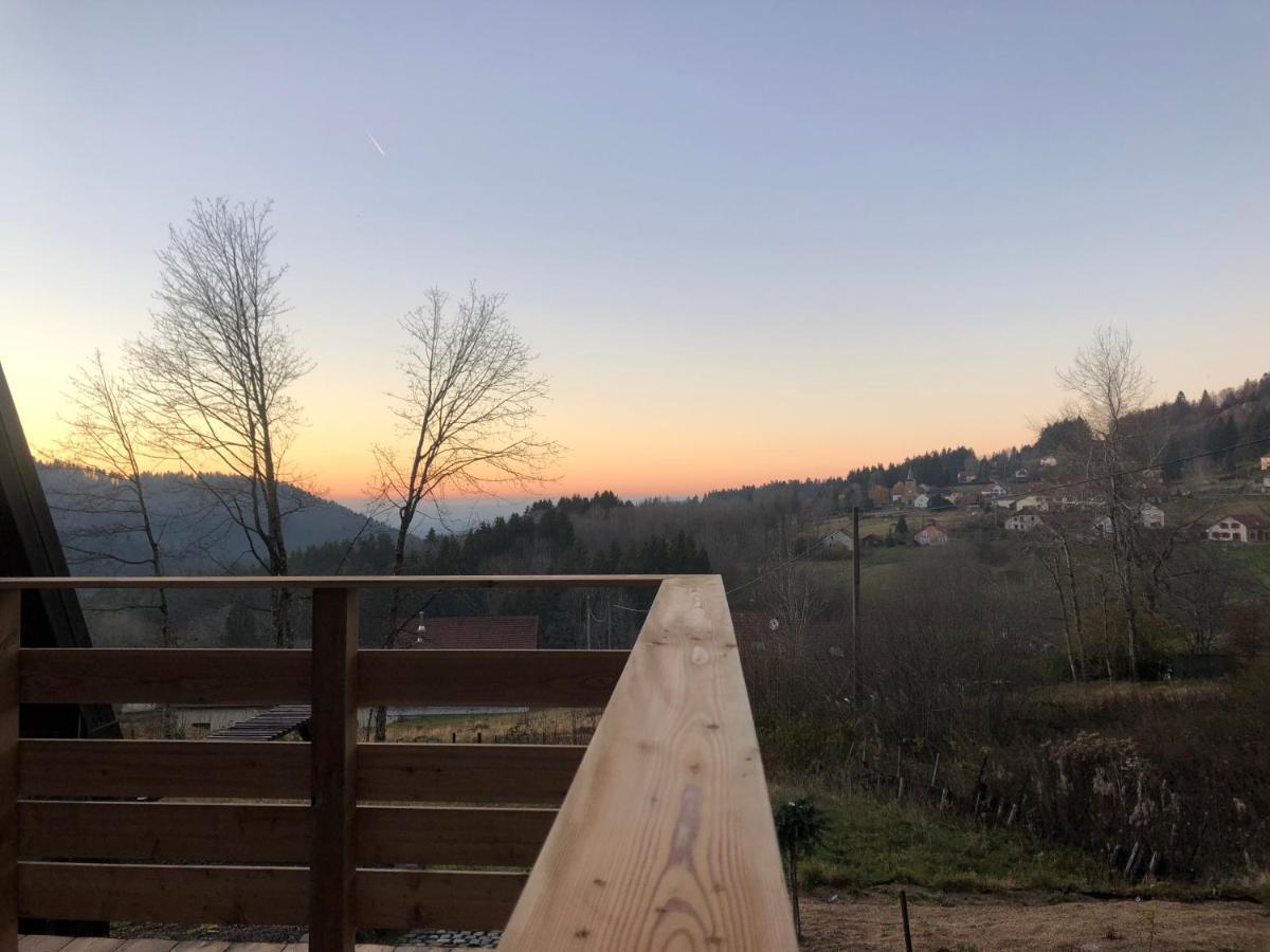 Chalet Du Fayard - Jacuzzi Avec Vue Et Detente En Pleine Nature Belfahy Exterior foto